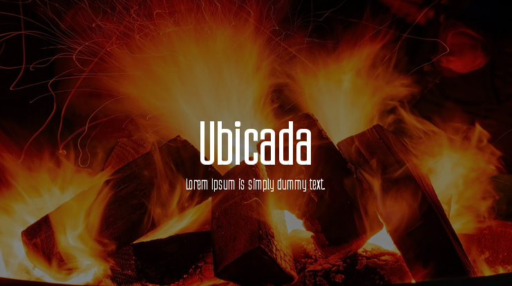 Ubicada Font Family