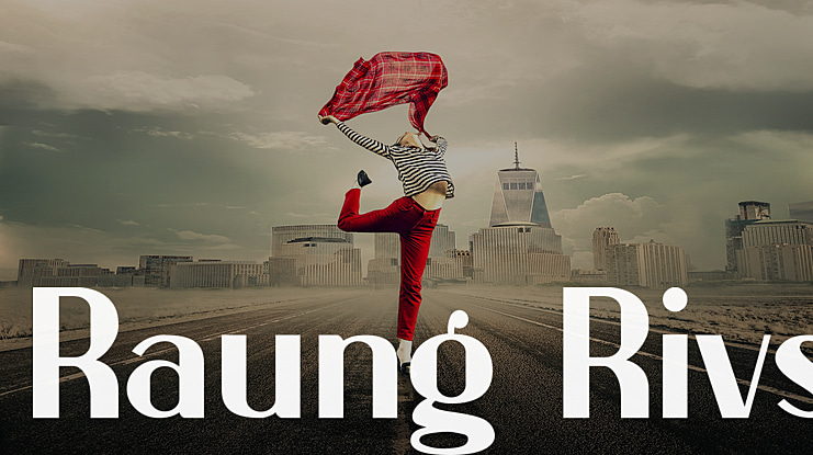 Raung Rivs Font