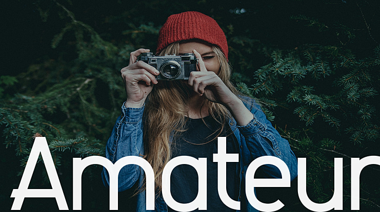 Amateur Font
