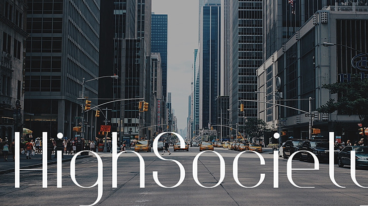 HighSociety Font
