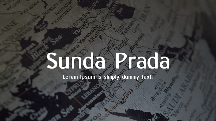 Sunda Prada Font