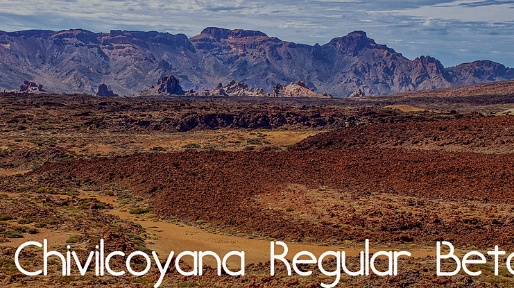 Chivilcoyana  Beta Font