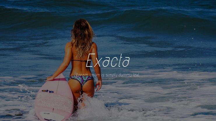Exacta Font Family
