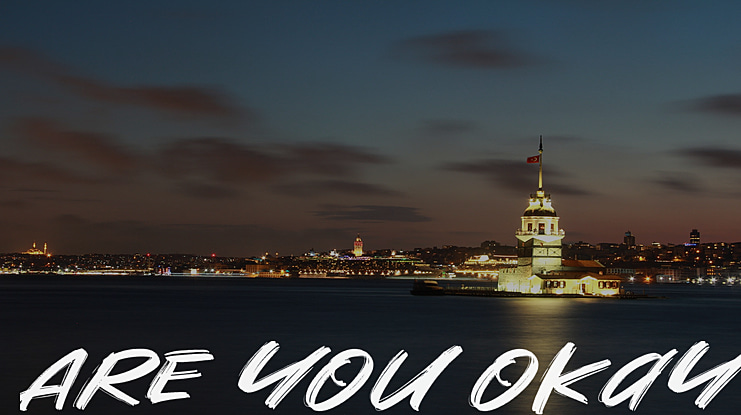 Are You Okay Font