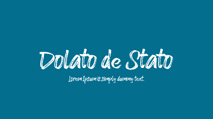 Dolato de Stato Font