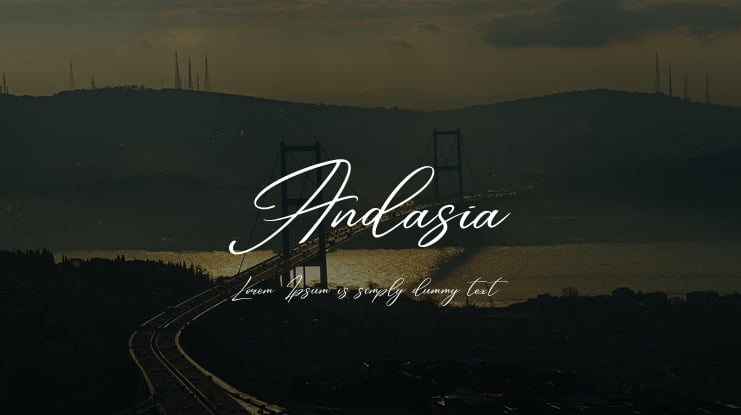 Andasia Font