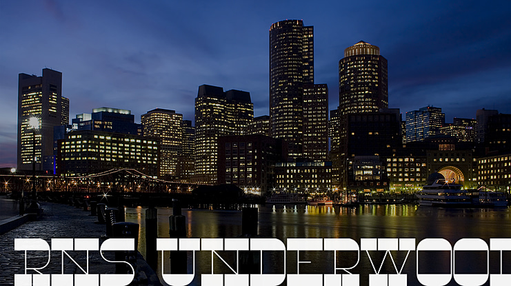 RNS Underwood Font