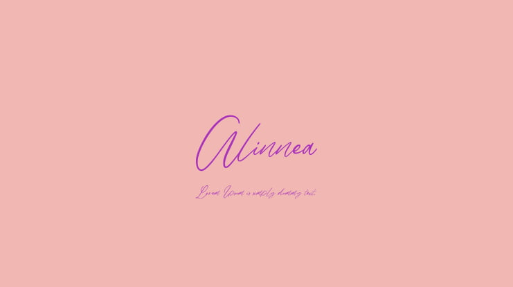 Alinnea Font