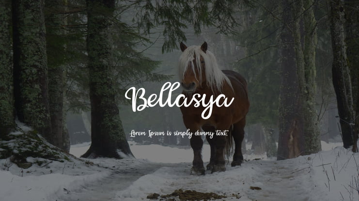 Bellasya Font