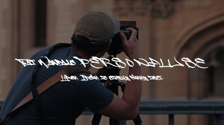 Fat Wandals PERSONAL USE Font Family