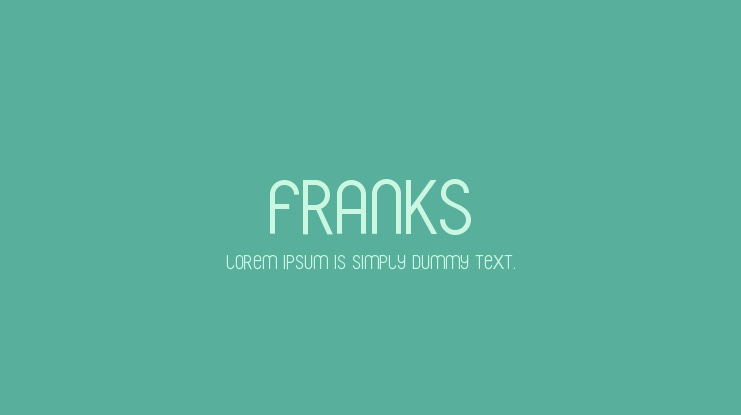 Franks Font