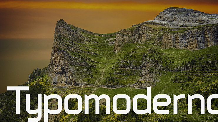 Typomoderno Font