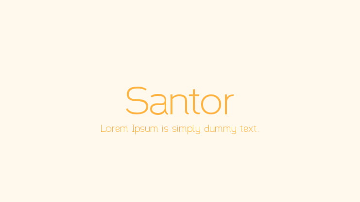 Santor Font