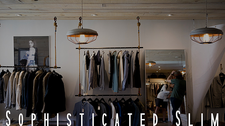 Sophisticated Slims Font Family