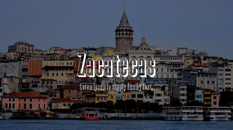 Zacatecas Font