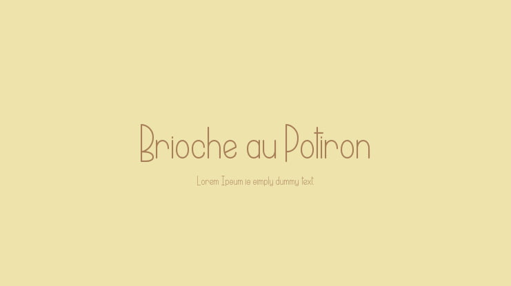 Brioche au Potiron Font