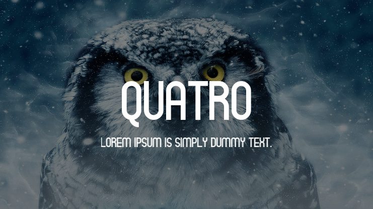 Quatro Font