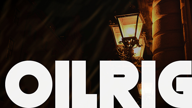 Oilrig Font
