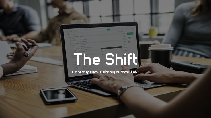 The Shift Font