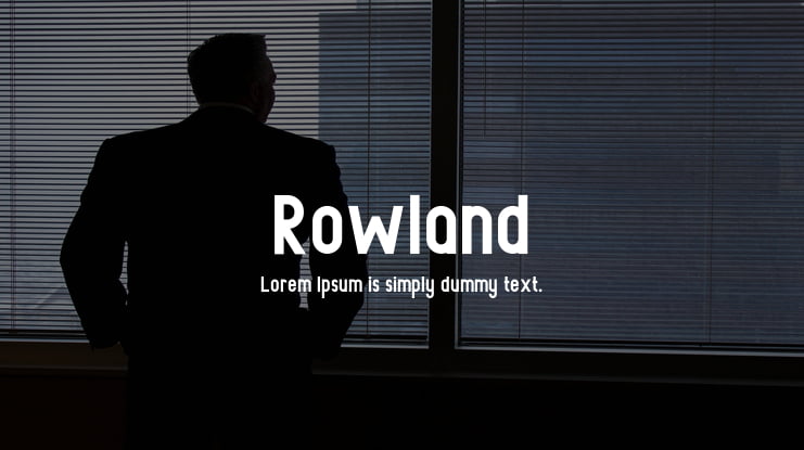 Rowland Font Family