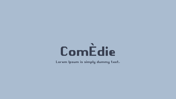 ComÈdie Font