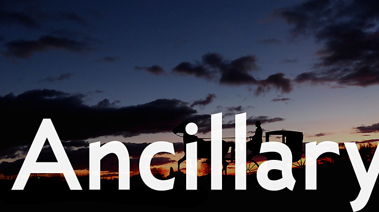 Ancillary Font Family