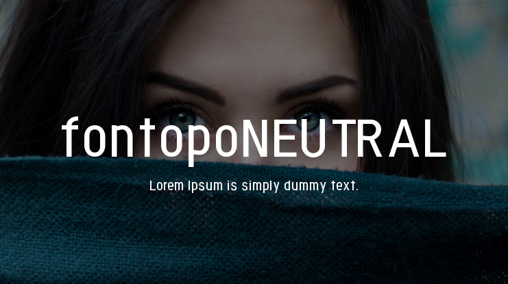 fontopoNEUTRAL Font