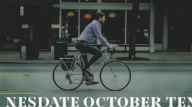 Nesdate October Ten Font