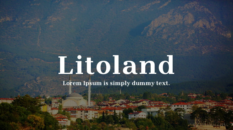 Litoland Font Family