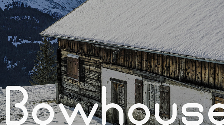 Bowhouse Font Family