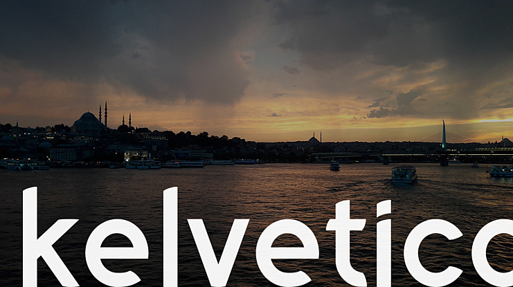 Kelvetica Font