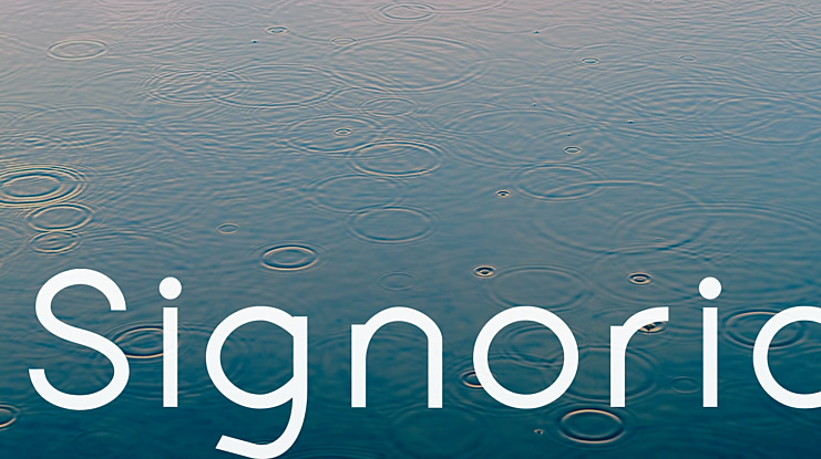Signoria Font Family