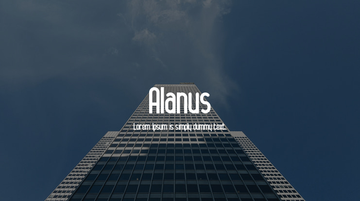 Alanus Font