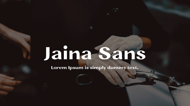 Jaina Sans Font