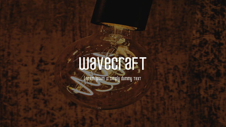 wavecraft Font