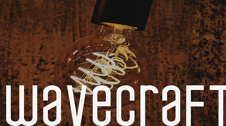 wavecraft Font