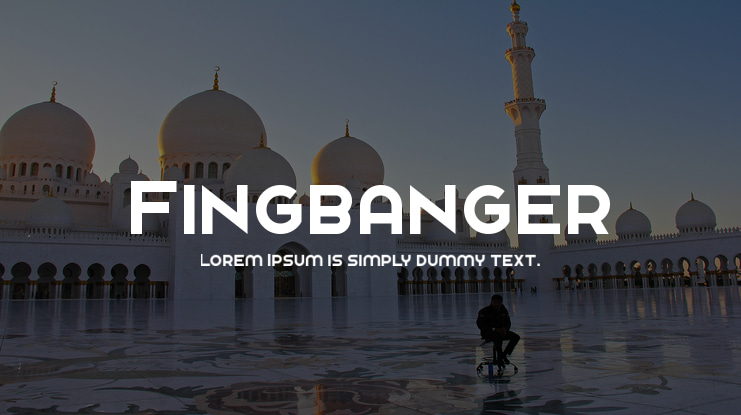 Fingbanger Font