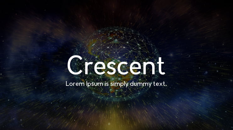 Crescent Font