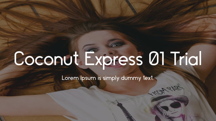 Coconut Express 01 Trial Font