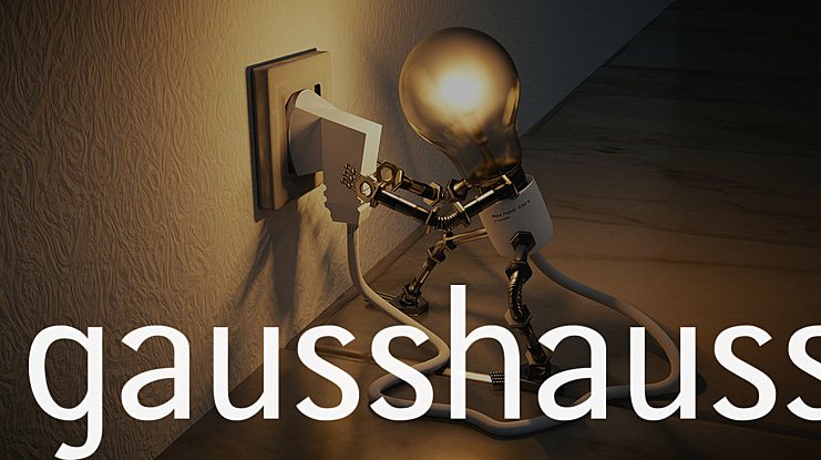 gausshauss Font Family
