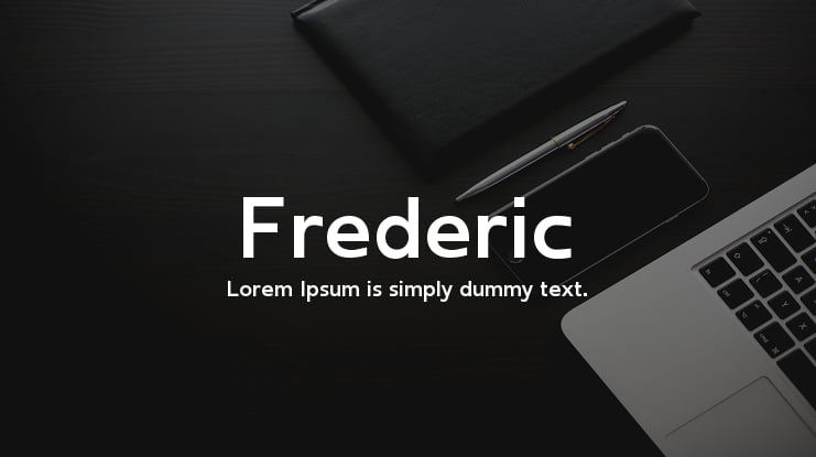 Frederic Font Family