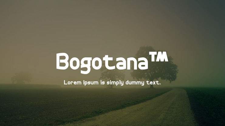 Bogotana™ Font Family