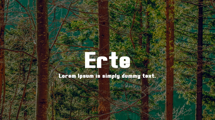 Erte Font Family