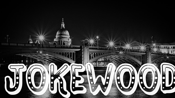 Jokewood Font
