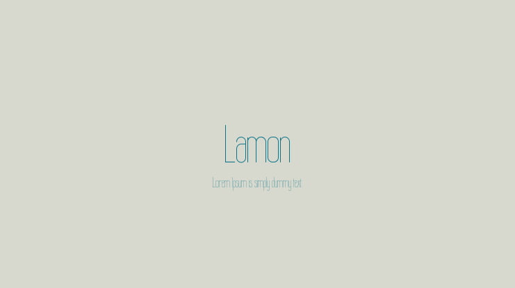Lamon Font