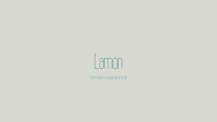 Lamon Font