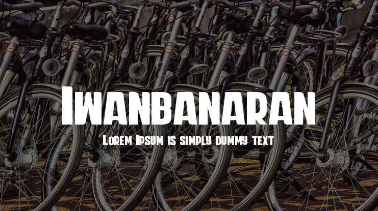 Iwanbanaran Font