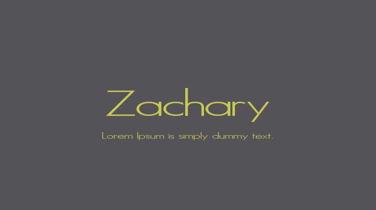 Zachary Font