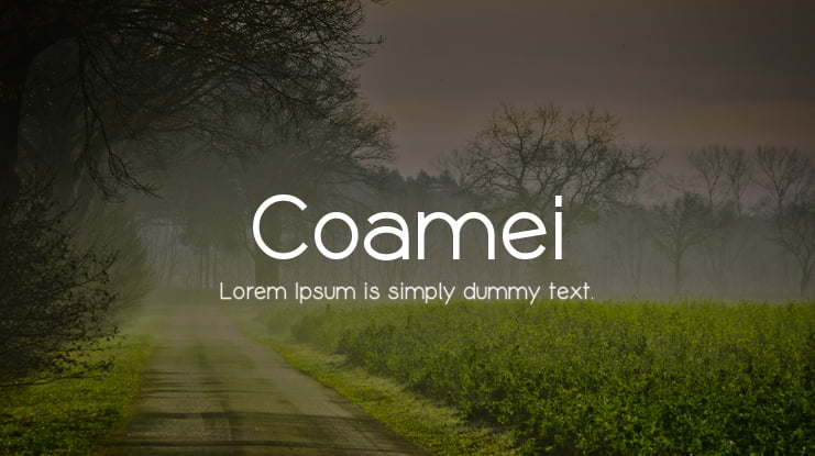 Coamei Font Family