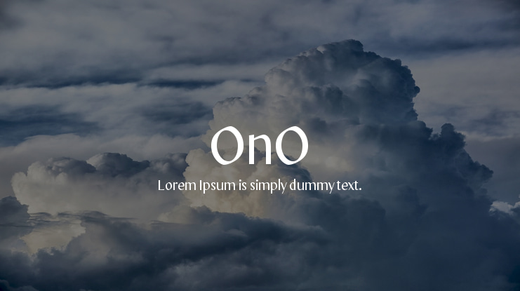 OnO Font